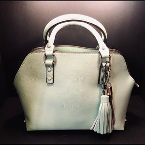 Charming Charlie Light Blue Crossbody Purse